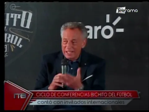 Ciclos de conferencias Bichito del Fútbol contó con invitados internacionales