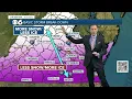 Updated hour-by-hour look at winter storm in Virginia this weekend Thursday Update