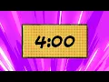 4 Minute Comic Book Style Countdown Timer Super Hero Music