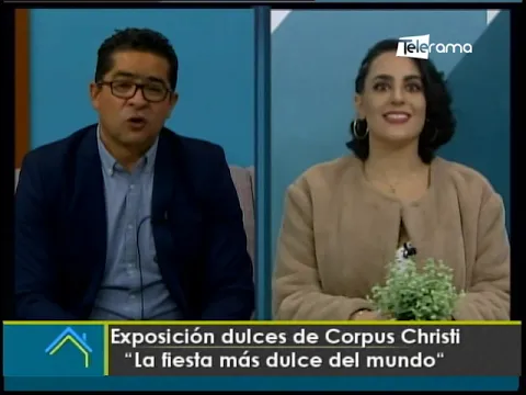 Exposición dulces de Corpus Christi La fiesta más dulce del mundo