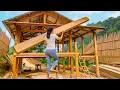Lagu 30 Days Challenge:singlemom  Build a Wooden Cabin with $2,500 – Start to Finish Full Journey.