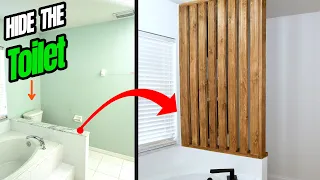 DIY Partition Wall ( Before & After )
