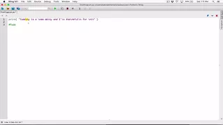 34 Playing around with the newline character - Learn Python