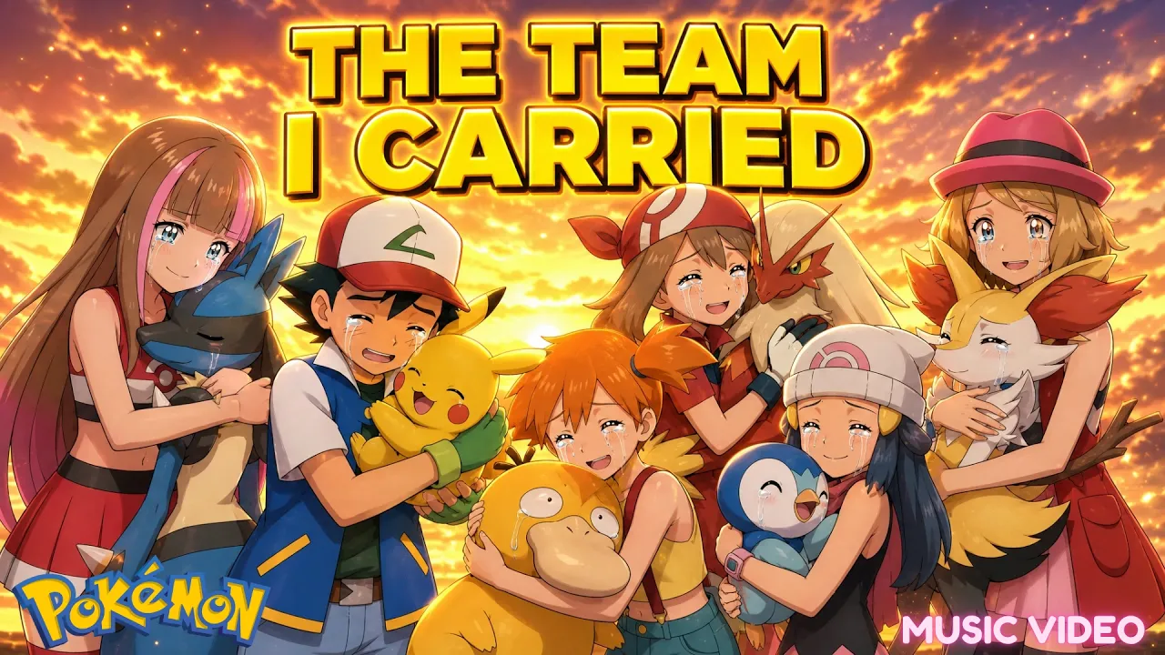 I Cried Making This Pokémon Tribute... 🥺 | Nostalgic Fan AMV Edit | The Team I Carried - ELEXYA