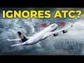 Lufthansa Pilot Ignores ATC Turns Into Traffic Near New York