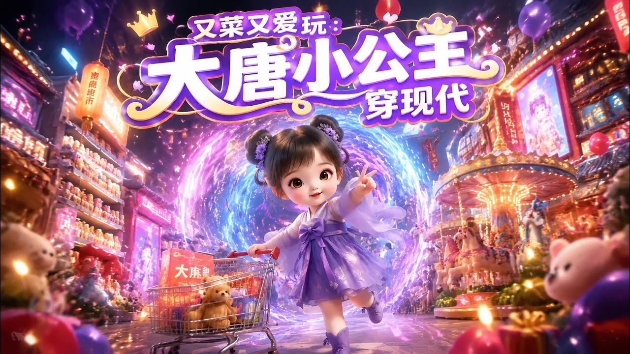 又菜又爱玩:大唐小公主穿现代