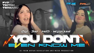 dj you dont even know me fyp tikok trap party mcsb production