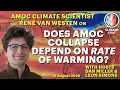 Does AMOC Collapse Depend on Rate of Warming with Rene van Westen