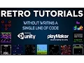 2D Beginner Tutorials with Unity Playmaker - Retro series