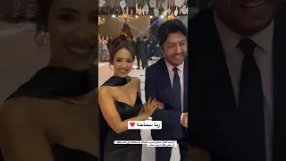 طبطبت عليه شوف رد فعل رنا سماحة لما شافت صاحبها قدامها  طبطبت عليه شوف رد فعل رنا سماحة لما شافت صاحبها قدامها