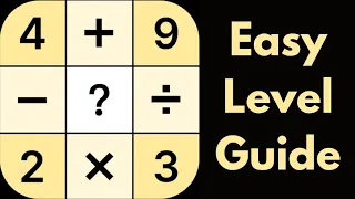 Cross Math Game Math Game Easy Level Gameplay