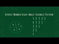 58 Number Right Angle Triangle Pattern without any pre-defined method using while loop in Python