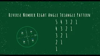 58 Number Right Angle Triangle Pattern without any pre-defined method using while loop in Python