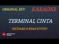 Lagu TERMINAL CINTA - RICHARD \u0026 RYAN KYOTO (KARAOKE) ORIGINAL KEY___BUDI AURA AURA COVER