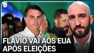 Flávio vai aos EUA após eleições; fontes dizem que Trump endossou saída