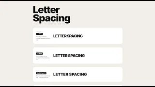 Letter Spacing in CSS Complete Typography Guide HTML CSS Project 6 with me codesgirl96