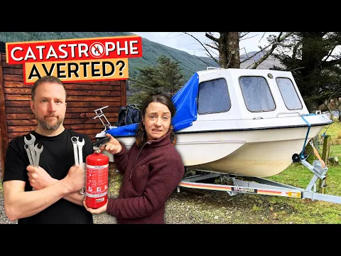 Download MP3 CATASTROPHE AVERTED?! Boat Prep At Our Cottage On The Isle of Skye - Scottish Highlands - Ep67