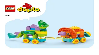 👶 LEGO instructions 👶 DUPLO 👶 10451 👶 3in1 Dinosaurs on Wheels 👶 Book 2 👶