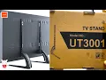 Review Universal TV Stand Tabletop for 22 to 65 inch Plasma LCD LED Flat Screen TV Legs