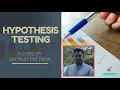 Hypothesis Testing Introduction Null vs Alternative Satyajit Pattnaik