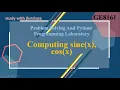 COMPUTING SINE X AND COS X