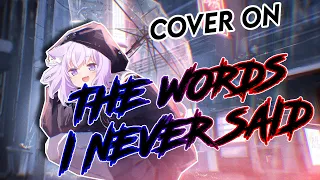 The Words I Never Said Cover 