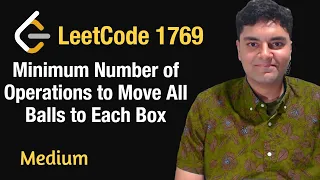 Minimum Number of Operations to Move All Balls to Each Box - Leetcode 1769