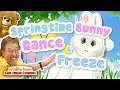 Springtime Bunny DANCE and FREEZE Jack Hartmann