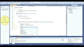 WPF String functions ToCharArray CodeLearning