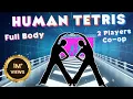 Human Tetris 2 Player Co-op Viral Interactive Warm Up Game