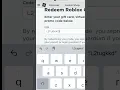 Redeeming Roblox toy code