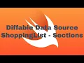 Diffable Data Source - Multiple Sections