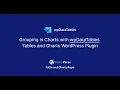How to group repeating rows in WordPress Charts with wpDataTables