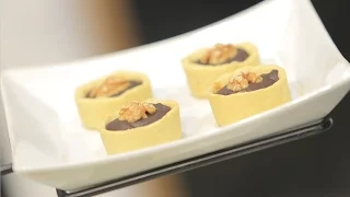 ميني تارت الكراميل و الشيكولاتة غادة التلي 