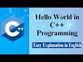 Hello World program in C Programming ENG Prof Antony Vijay