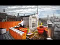 Living in a Secret Rooftop Tiny-House in NYC
