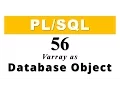 tutorial 56 How to create VARRAY as Database Object in Oracle By Manish Sharma