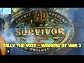 Tally the Vote - Winners at War 3