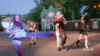 Universal's TERROR TRAM Starring Art the Clown | Hollywood Halloween Horror Nights 2026