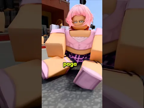 Se Tiró Frente a Mi Coche y Me Pidió 500 Dólares 😱🚗 #shorts #roblox #robloxshorts