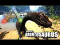 Taming A Brontosaurus Bronto Ark Survival Evolved The Island