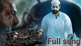 rrr mass song fan made ntr ram charan raja mouli