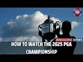 2025 PGA Championship TV Schedule Broadcast CBS ESPN Coverage USA TODAY NEWS