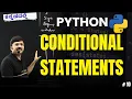 Python in Kannada Conditional Statements Complete Basics to Mastery Series