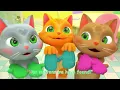 Three Little Kittens | Cocomelon - Nursery Rhymes | Fun Cartoons For Kids | Moonbug Kids