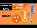 34 CAMBRIDGE IGCSE 0478-0984 3 2 Sensors - Part 1