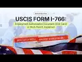 USCIS Form I-766 Employment Authorization Document EAD Card Work Permit Explained