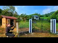 Download Lagu TIMELAPSE – 18 Days Woman Builds Farm Gate, Chicken Coop \u0026 Steel Fence | Start to Finish