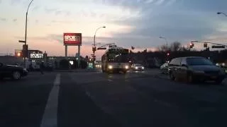 MTA Bus 1999 Orion V CNG 9905 on the Q66 departing 51st St Woodside Ave