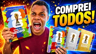 COMPREI OS 4 ÁLBUNS DA COPA DO MUNDO *Vale a ￼pena mesmo ?